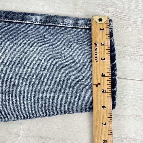 Vintage Levi's Jeans Women 26x31 Acid Wash Mom USA 80s Orange Tab High Rise - Picture 14 of 15